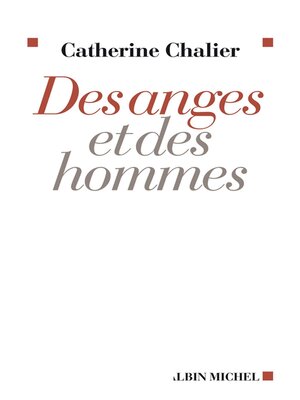 cover image of Des anges et des hommes